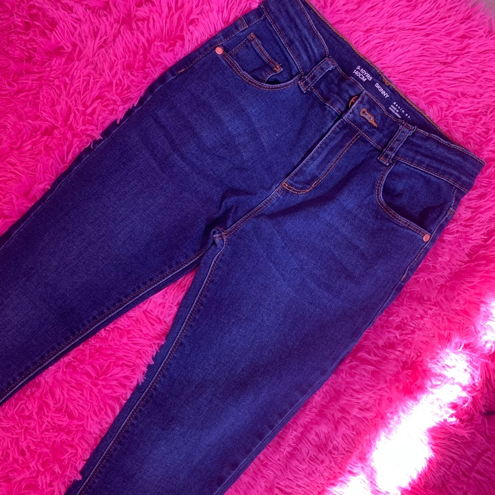 Dark blue denim skinny jeans from Primark. Sz 9/10